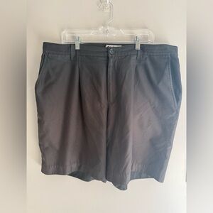 Columbia Shorts Mens SZ 40 Grey Performance Golf Chino Stretch 8 Inch Inseam